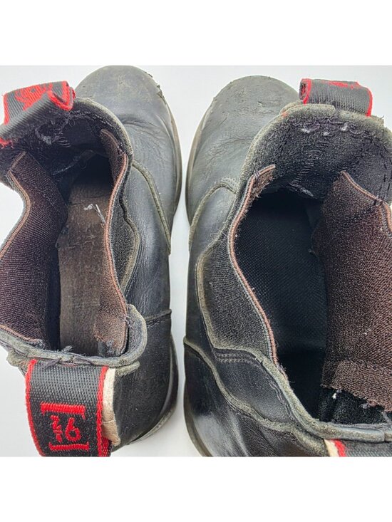 Redback Easy Escape Mens Size 9.5 Black Oil Kip Elastic Sided Soft Toe Boots main image 15
